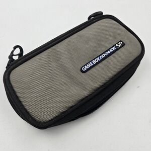 Nintendo Game Boy Advance SP Carrying Case Grey Black ALS Industries Pouch Bag